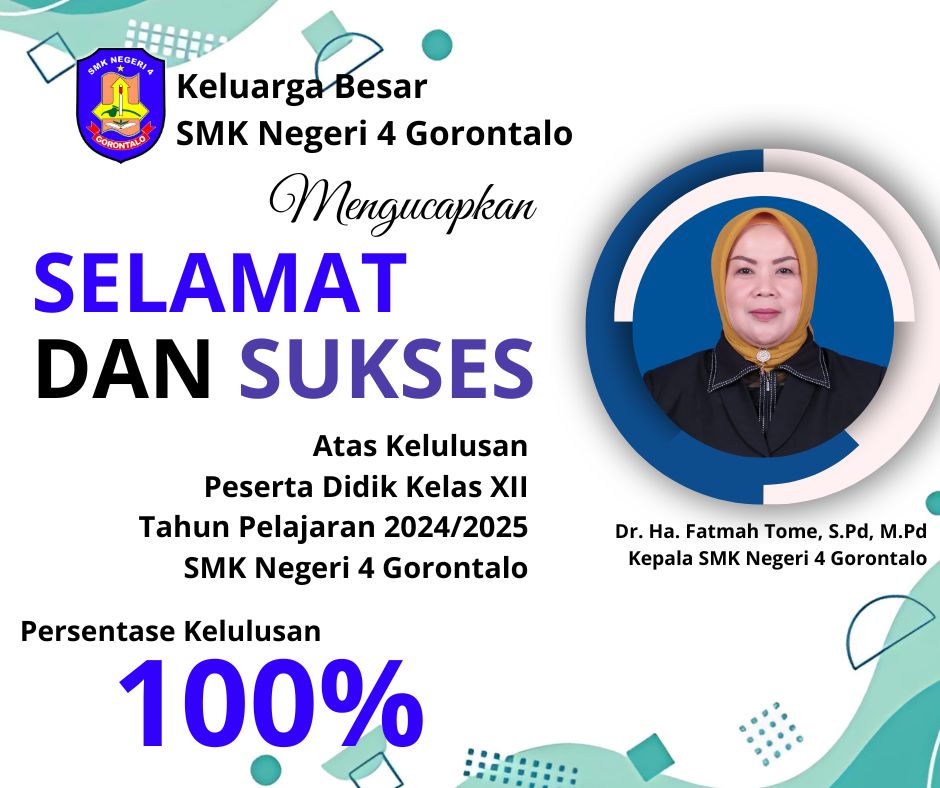 Keluarga besar SMK Negeri 4 Gorontalo